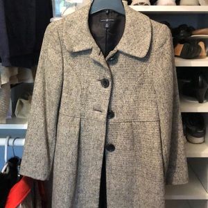 Gap tweed coat xs